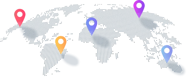 Worldwide IPTV coverage map